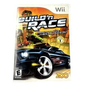 Build N' Race  Nintendo Wii Zoo Games Case and Disc Tested